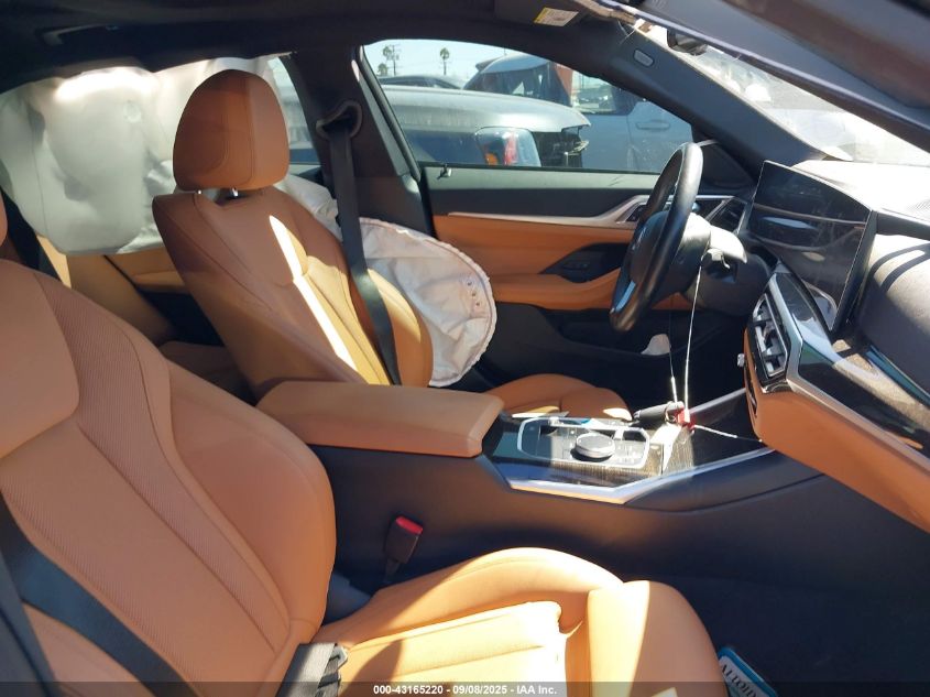 2023 BMW I4 Edrive35 VIN: WBY43AW0XPFP87471 Lot: 43165220