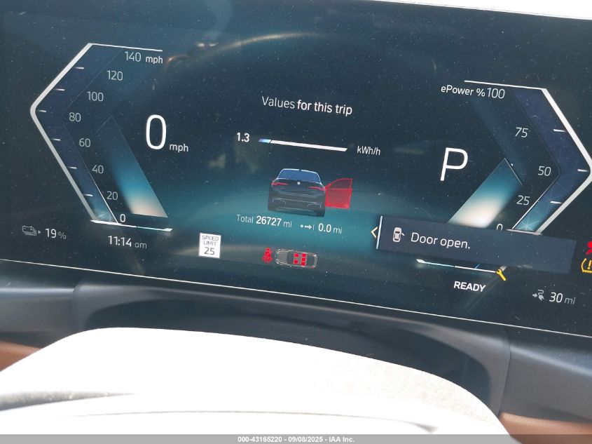 2023 BMW I4 Edrive35 VIN: WBY43AW0XPFP87471 Lot: 43165220