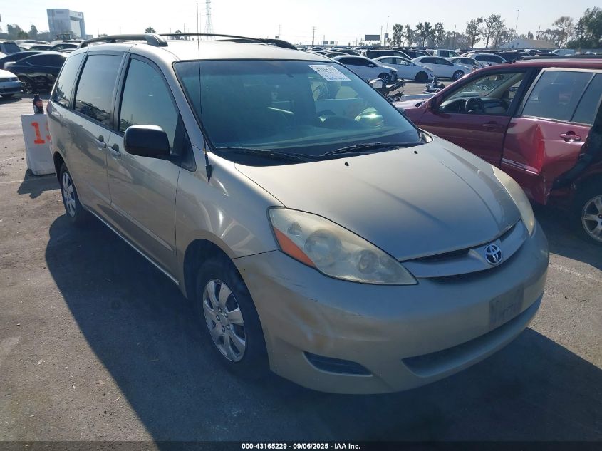 2008 Toyota Sienna Ce VIN: 5TDZK23CX8S175173 Lot: 43165229