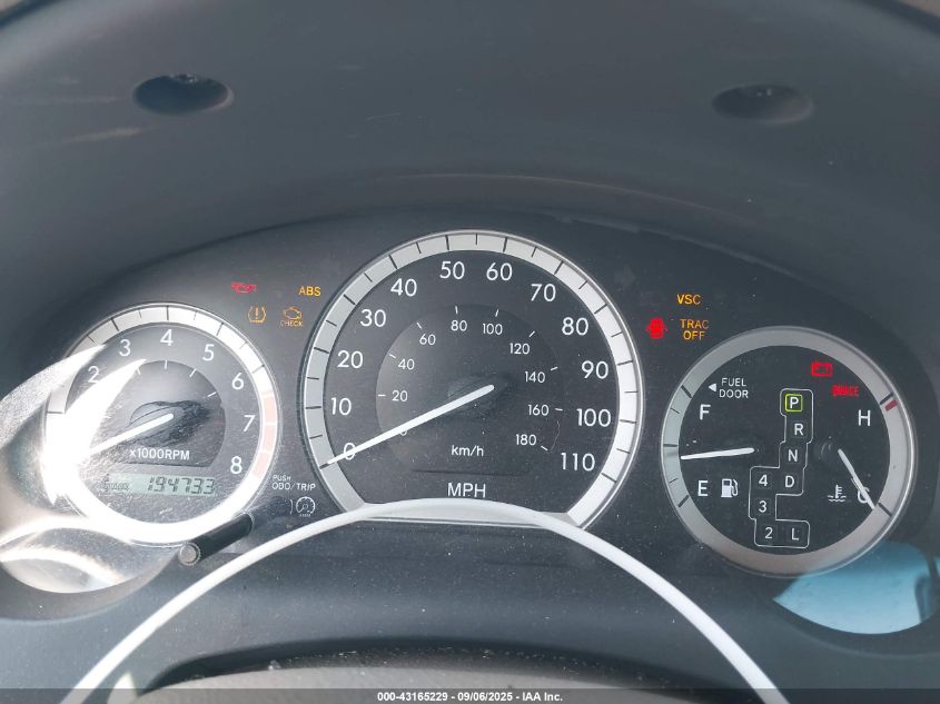 2008 Toyota Sienna Ce VIN: 5TDZK23CX8S175173 Lot: 43165229