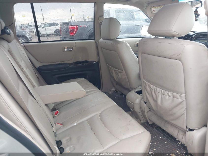 2003 Toyota Highlander Limited VIN: JTEHF21A330137647 Lot: 43165261