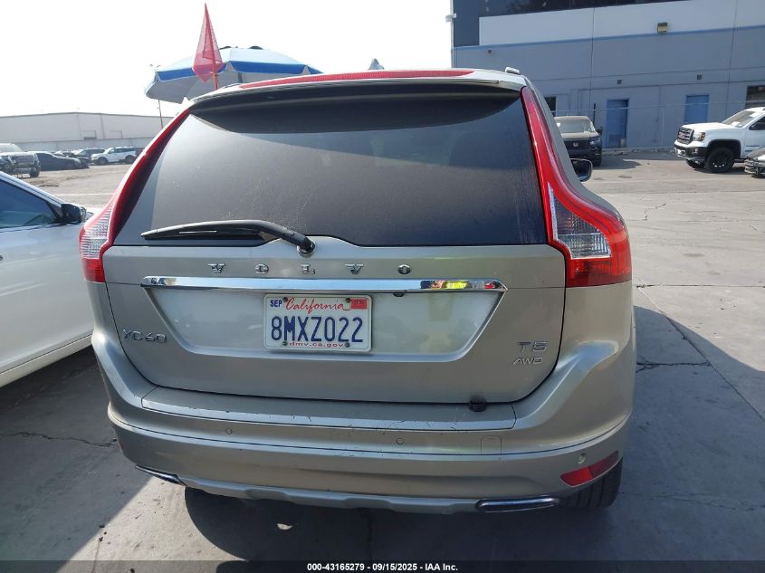 2016 Volvo Xc60 T5/Platinum VIN: YV4612RM7G2818300 Lot: 43165279