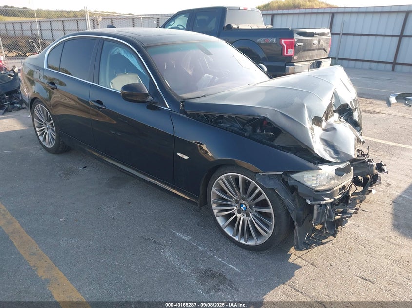 2010 BMW 335D black sedan diesel WBAPN7C57AA778661 photo #1