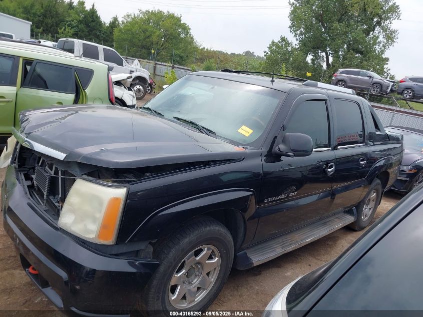 2002 Cadillac Escalade Ext Standard VIN: 3GYEK63N82G268264 Lot: 43165293