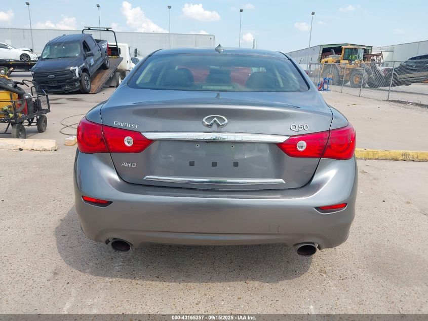 2015 Infiniti Q50 Premium VIN: JN1BV7AR8FM410968 Lot: 43165357