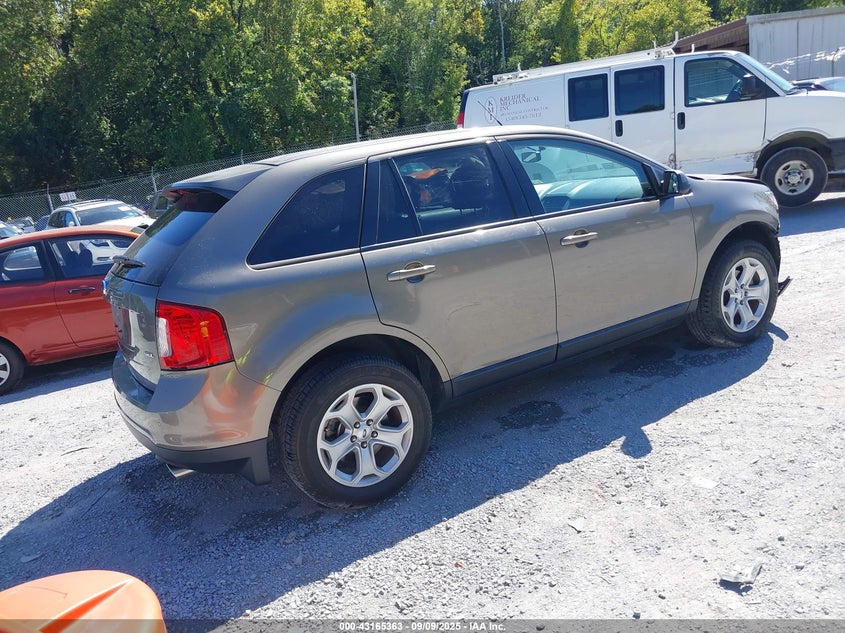 Vin: 2fmdk3jc9cba52327, lot: 43659733, ford edge sel 20124