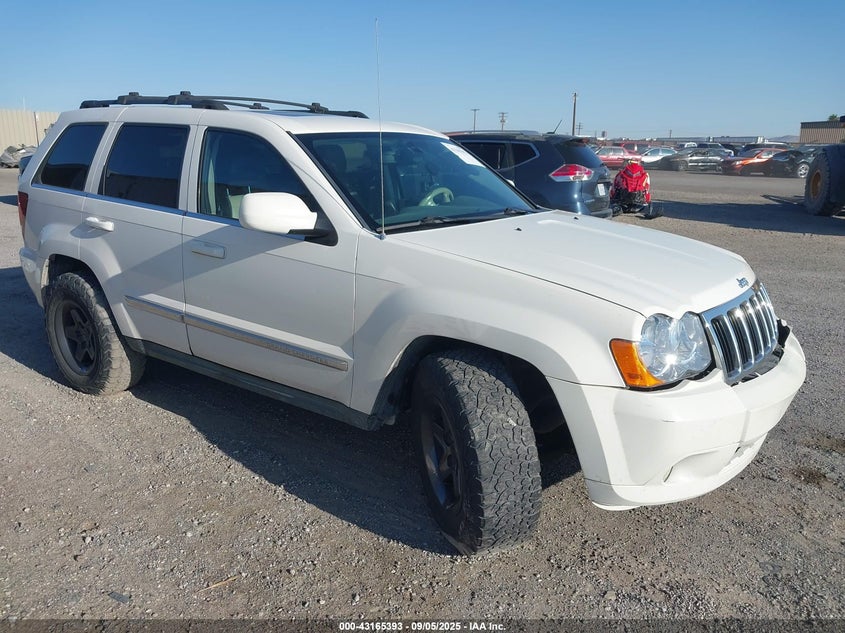 2008 Jeep Grand Cherokee Limited white other gasoline 1J8HR58238C119112 photo #1