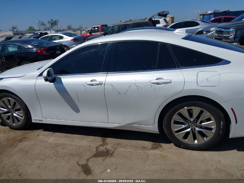 2023 Toyota Mirai Xle VIN: JTDAAAAA2PA010533 Lot: 43165405