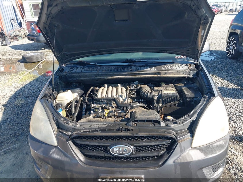 2007 Kia Rondo Lx V6 VIN: KNAFG526977038393 Lot: 43165406