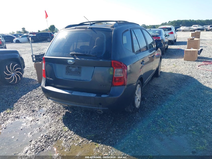 2007 Kia Rondo Lx V6 VIN: KNAFG526977038393 Lot: 43165406