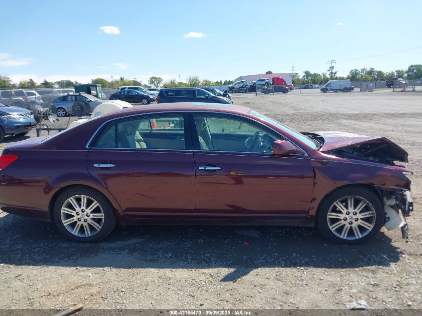 2010 Toyota Avalon Limited VIN: 4T1BK3DB9AU369414 Lot: 43165470