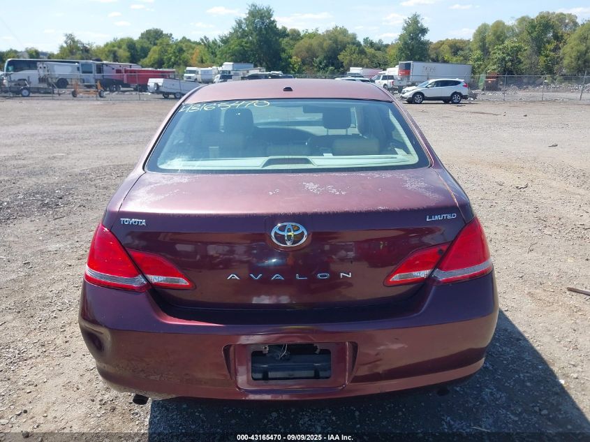 2010 Toyota Avalon Limited VIN: 4T1BK3DB9AU369414 Lot: 43165470