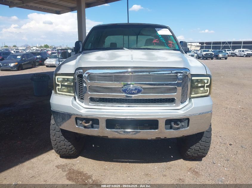 2005 Ford F-250 Lariat/Xl/Xlt VIN: 1FTSW21Y75EA87042 Lot: 43165525