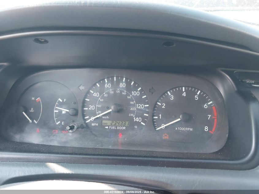 2000 Toyota Camry VIN: 4T1BG22K4YU738544 Lot: 43165604