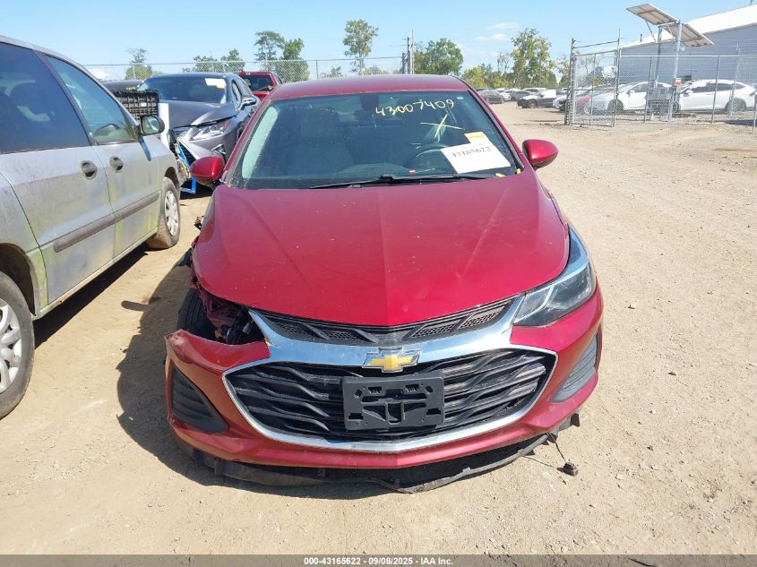 2019 Chevrolet Cruze Lt VIN: 1G1BE5SM9K7134886 Lot: 43165622