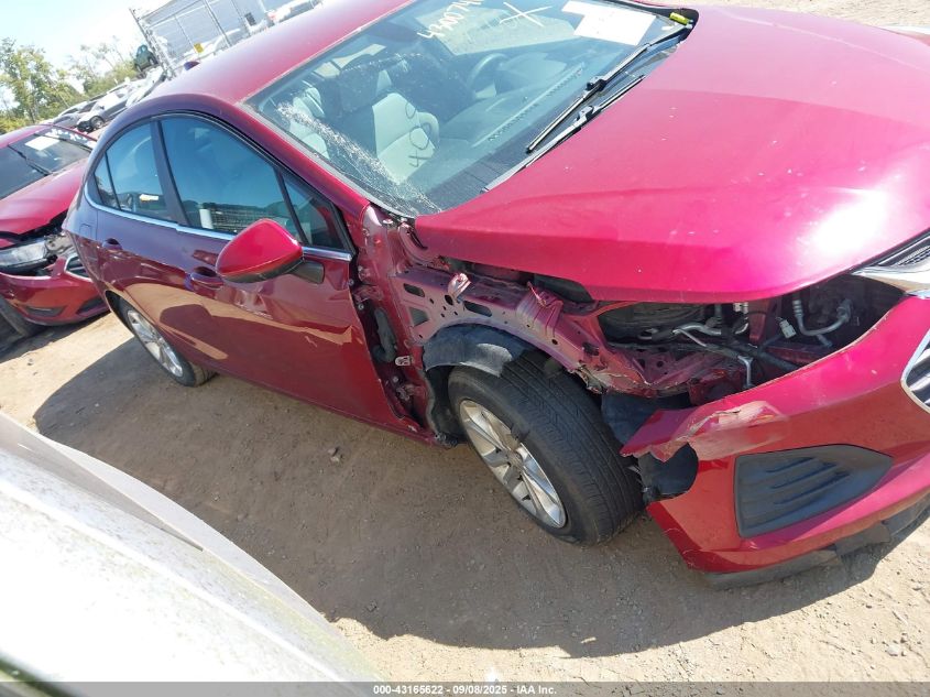 2019 Chevrolet Cruze Lt VIN: 1G1BE5SM9K7134886 Lot: 43165622