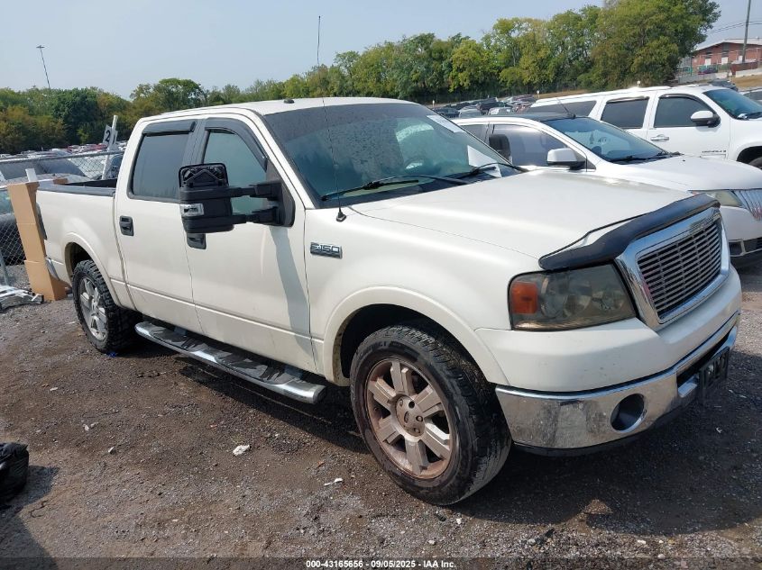 2008 Ford F-150 VIN: 1FTPW12V78FA94477 Lot: 43165656