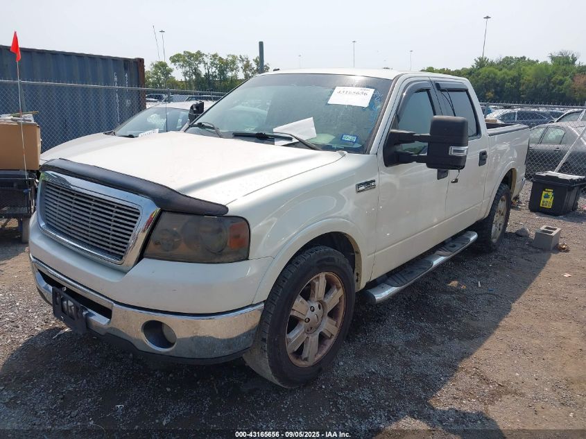 2008 Ford F-150 VIN: 1FTPW12V78FA94477 Lot: 43165656