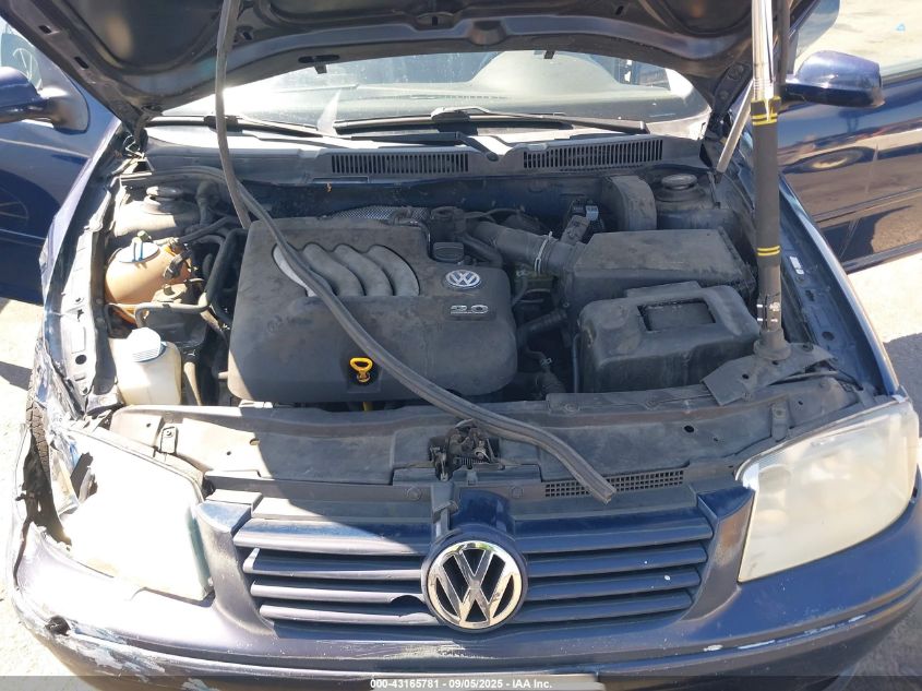 2003 Volkswagen Jetta Gls 2.0L VIN: 3VWSK69M63M007948 Lot: 43165781