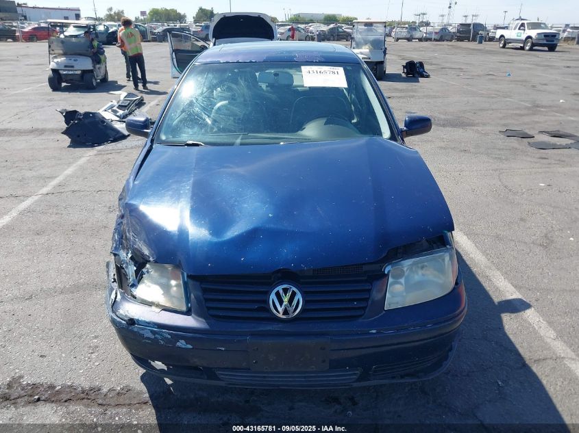 2003 Volkswagen Jetta Gls 2.0L VIN: 3VWSK69M63M007948 Lot: 43165781
