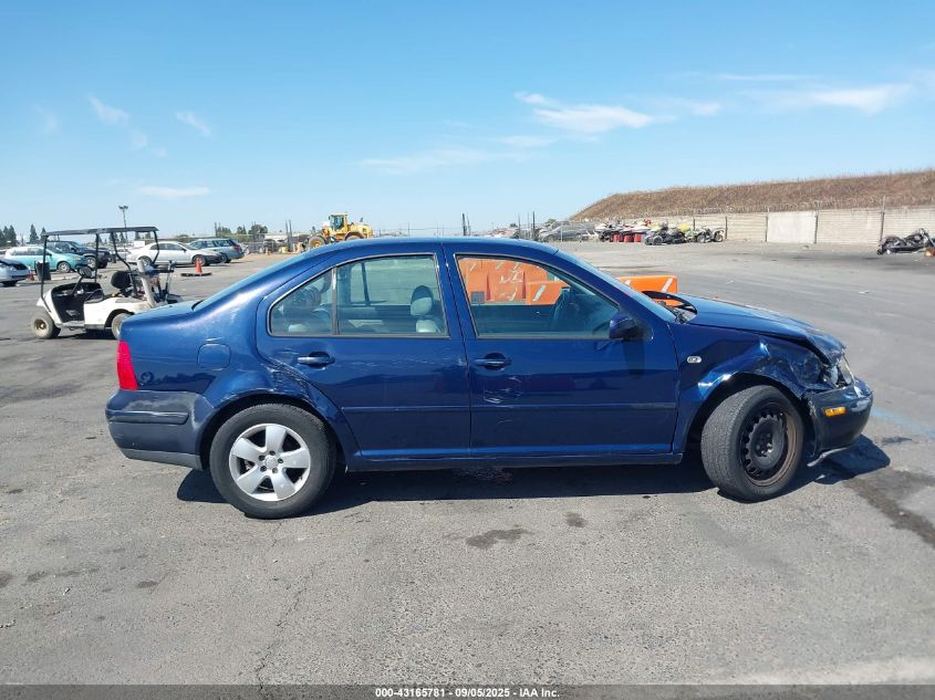2003 Volkswagen Jetta Gls 2.0L VIN: 3VWSK69M63M007948 Lot: 43165781