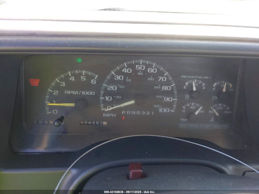 1999 GMC Sierra 2500 Sl VIN: 1GTGC24J7XR707980 Lot: 43165836