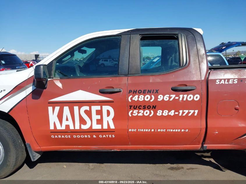 2021 Chevrolet Silverado 1500 2Wd Standard Bed Wt VIN: 1GCRWAEF0MZ121847 Lot: 43165918