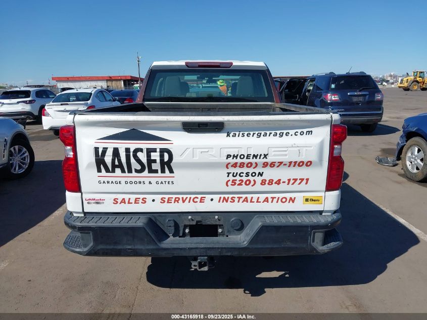 2021 Chevrolet Silverado 1500 2Wd Standard Bed Wt VIN: 1GCRWAEF0MZ121847 Lot: 43165918