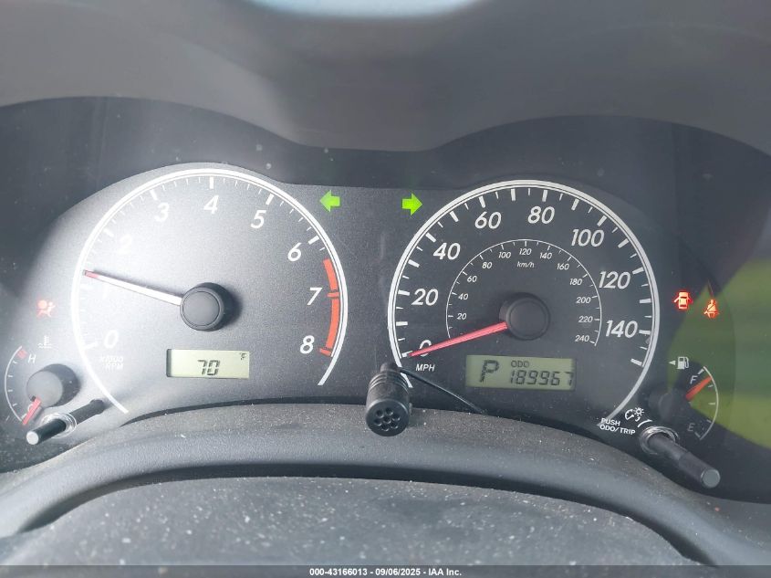 2010 Toyota Corolla Le VIN: 1NXBU4EE0AZ318764 Lot: 43166013