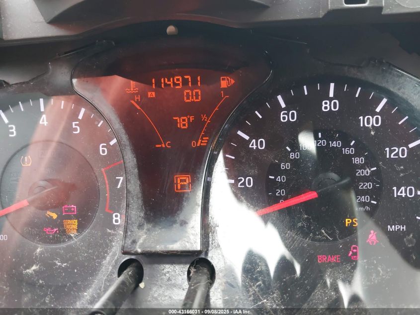 2012 Nissan Juke S/Sv/Sl VIN: JN8AF5MR2C111775 Lot: 43166031