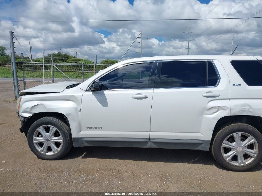 2017 GMC Terrain Sle-1 VIN: 2GKALMEK4H6155123 Lot: 43166049