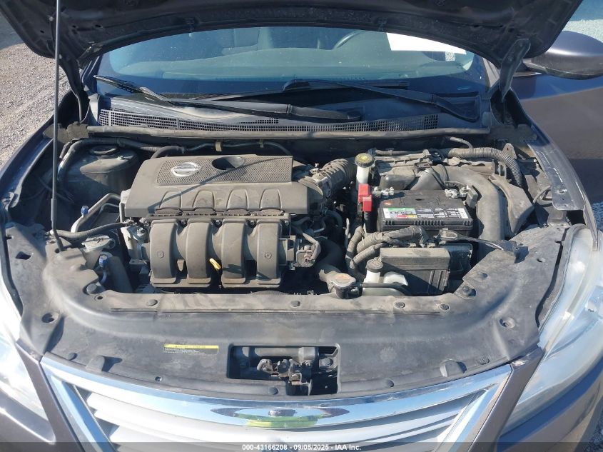 2015 Nissan Sentra Fe+ S/S/Sl/Sr/Sv VIN: 3N1AB7APXFL654828 Lot: 43166208