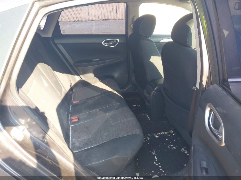 2015 Nissan Sentra Fe+ S/S/Sl/Sr/Sv VIN: 3N1AB7APXFL654828 Lot: 43166208