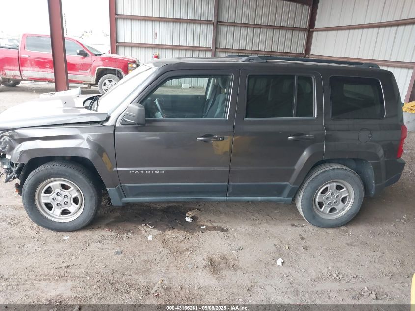 2016 Jeep Patriot Sport VIN: 1C4NJPBA8GD675423 Lot: 43166261