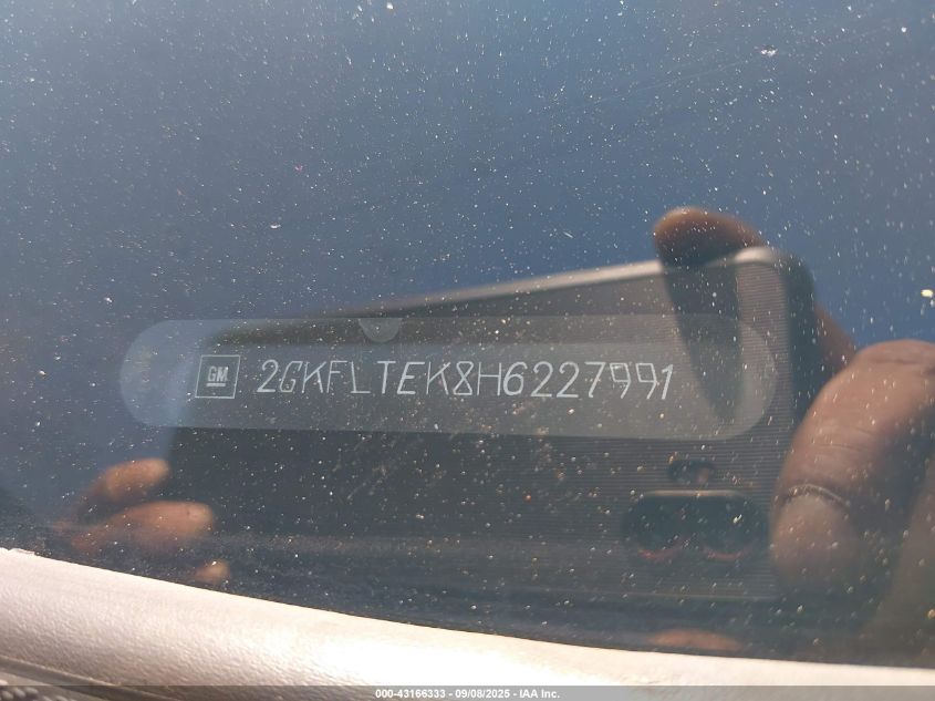 2017 GMC Terrain Sle-2 VIN: 2GKFLTEK8H6227991 Lot: 43166333