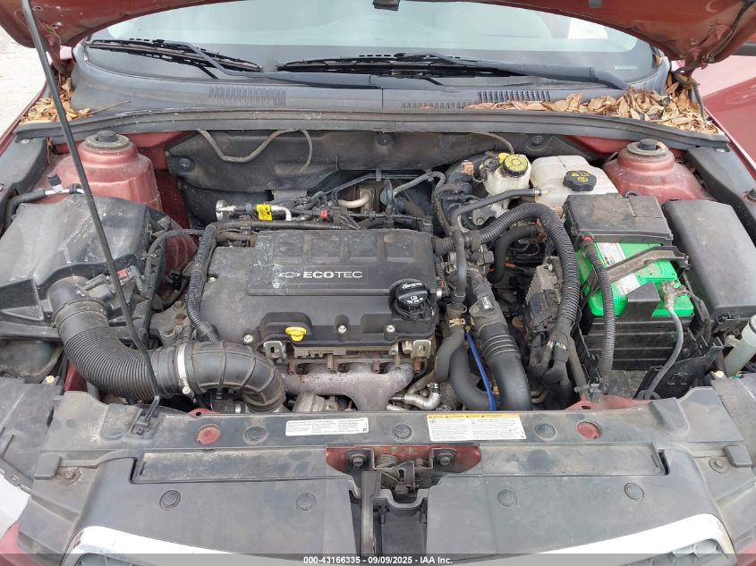 2012 Chevrolet Cruze 1Lt VIN: 1G1PF5SC9C7400452 Lot: 43166335