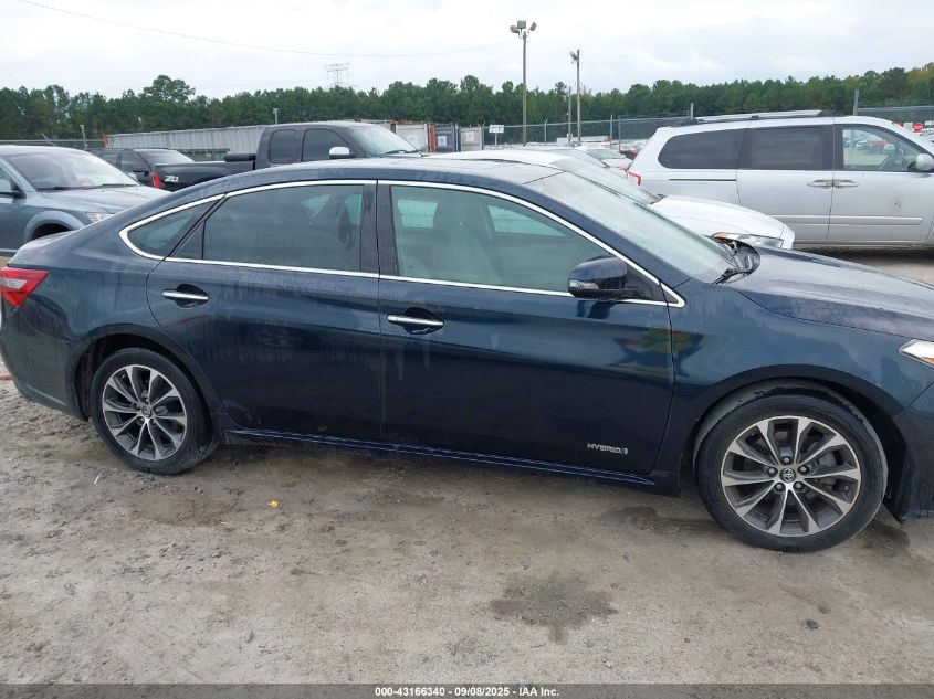 2016 Toyota Avalon Hybrid Xle VIN: 4T1BD1EB9GU055316 Lot: 43166340