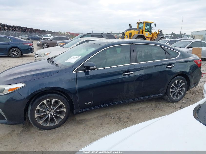 2016 Toyota Avalon Hybrid Xle VIN: 4T1BD1EB9GU055316 Lot: 43166340