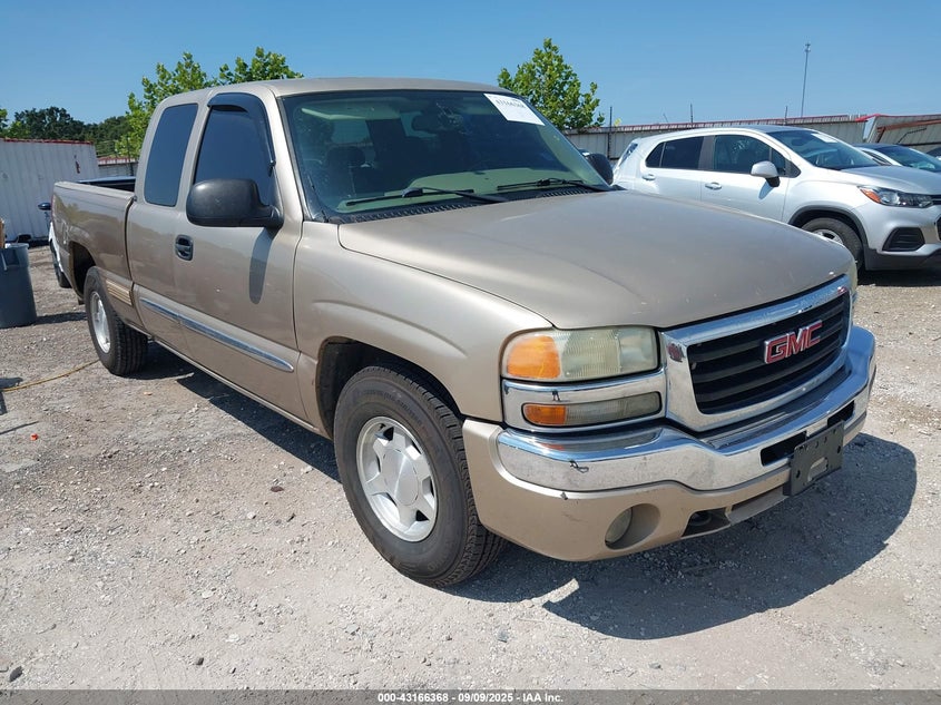 2004 GMC Sierra 1500 Sle gold truck gasoline 2GTEC19T441140840 photo #1