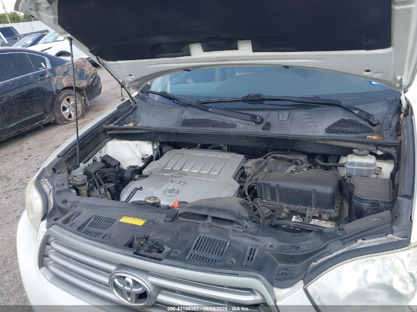 2008 Toyota Highlander VIN: JTEDS41A182047639 Lot: 43166383