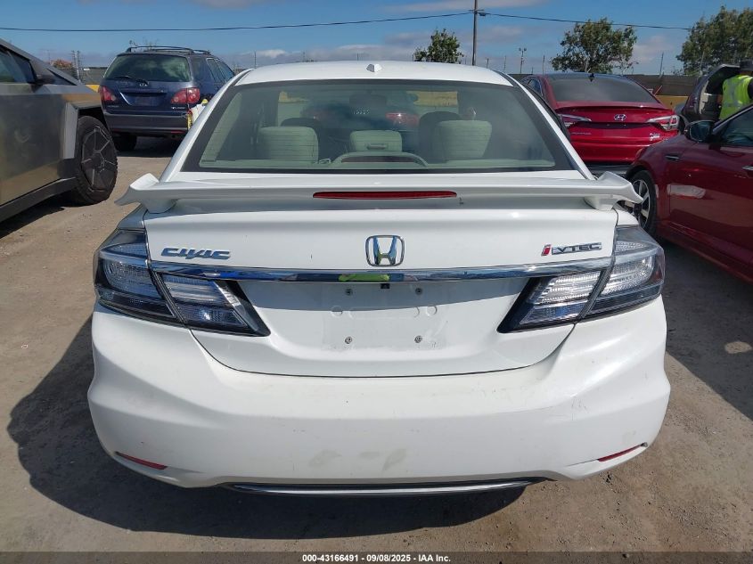 2013 Honda Civic Ex VIN: 19XFB2F81DE268047 Lot: 43166491