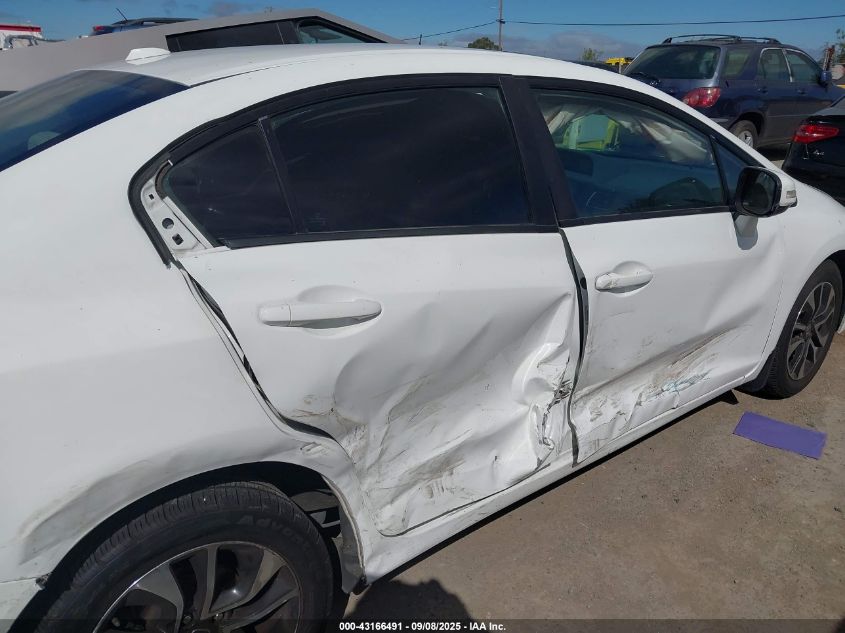 2013 Honda Civic Ex VIN: 19XFB2F81DE268047 Lot: 43166491