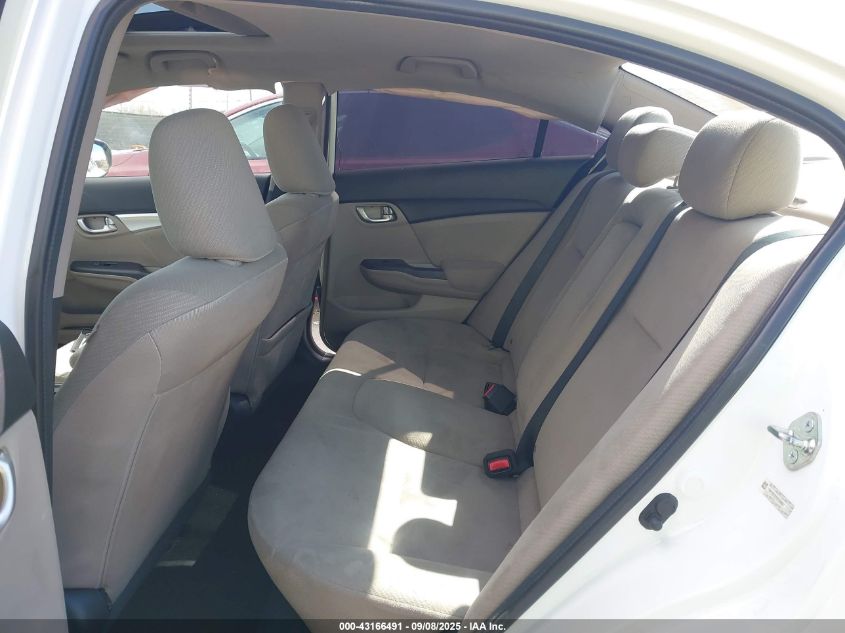 2013 Honda Civic Ex VIN: 19XFB2F81DE268047 Lot: 43166491