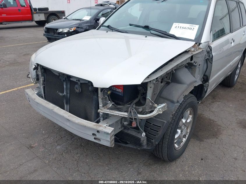 2005 Toyota Highlander VIN: JTEHD21A850035706 Lot: 43166502