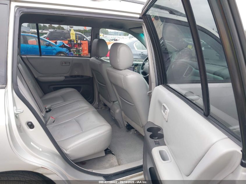 2005 Toyota Highlander VIN: JTEHD21A850035706 Lot: 43166502