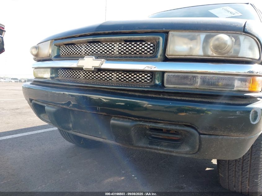 2004 Chevrolet Blazer Ls VIN: 1GNCS18XX4K106052 Lot: 43166503