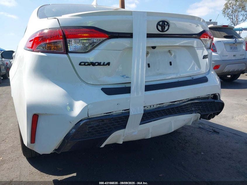 2022 TOYOTA COROLLA SE JTDS4MCEXN3512253