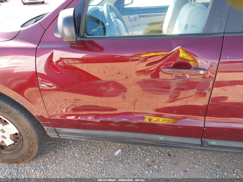 2009 Hyundai Santa Fe Gls VIN: 5NMSG73D99H276119 Lot: 43166540