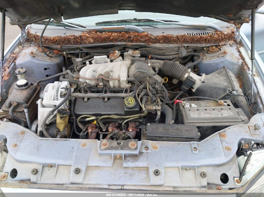 1998 Mercury Sable Gs/Ls VIN: 1MEFM50U8WG638056 Lot: 43166589