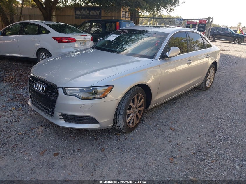 Vin: waudfafc6dn114260, lot: 43660979, audi a6 2.0t premium 20132